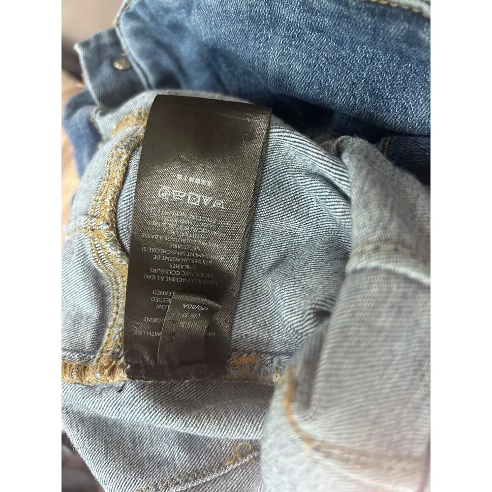 We the Free People Jayde Flare Jeans size 31 Boho Hippie Denim High Rise Stretch